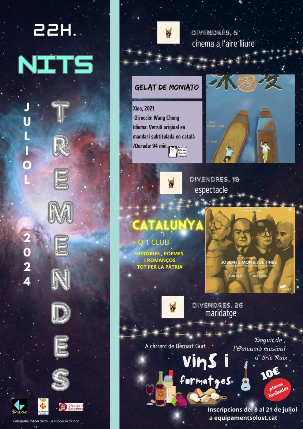 Tot a punt per les Nits Tremendes del 2024 al Centre Cívic d'Olost